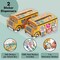 6 Rolls Teacher Reward Stickers for Students with Bus Dispenser